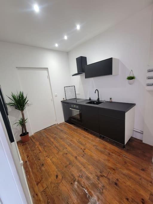 Appartement De Charme Avec Tomettes Et Parquet Graulhet Bagian luar foto