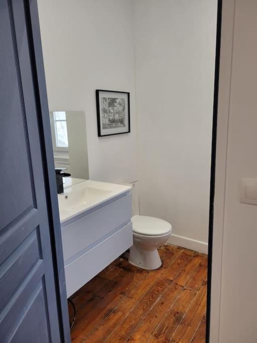 Appartement De Charme Avec Tomettes Et Parquet Graulhet Bagian luar foto